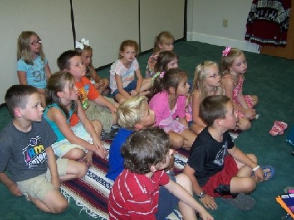 Listening intently